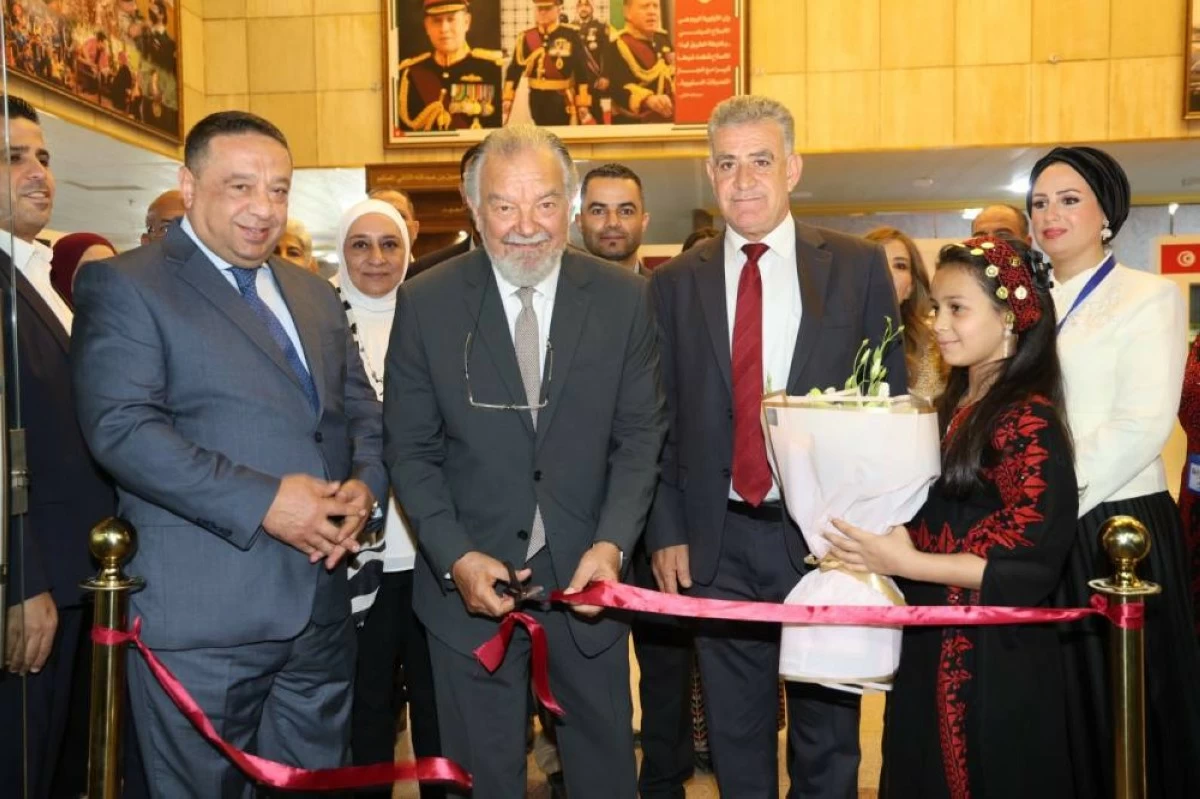 Deputising for HRH Princess Alia bint Al Hussein, HRH Prince Asem bin Nayef on Thursday inaugurates the 2025 Arab Post Stamp Exhibition at the National Library (Petra photo)
