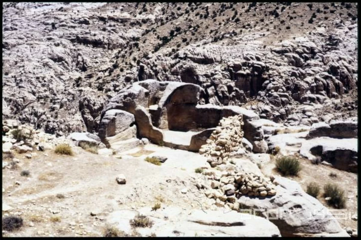 An ancient structure in Sela (Photo courtesy of ACOR)