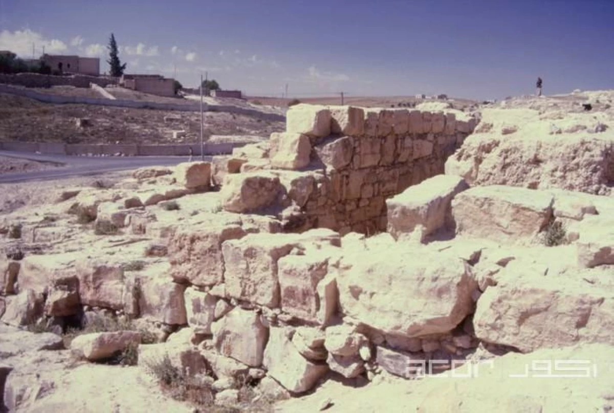 Dhiban, the Moabite capital in 9th century BC (Photo courtesy of ACOR)
