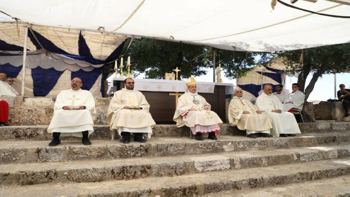 The Catholic Church in Jordan on Friday commemorates the annual pilgrimage to the Mar Elias Shrine in Ajloun
(Al Mamlaka TV photo)