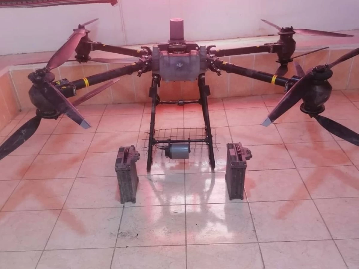 The Southern Military Zone on Friday foils an attempt to infiltrate its western front using a drone
(Petra photo)