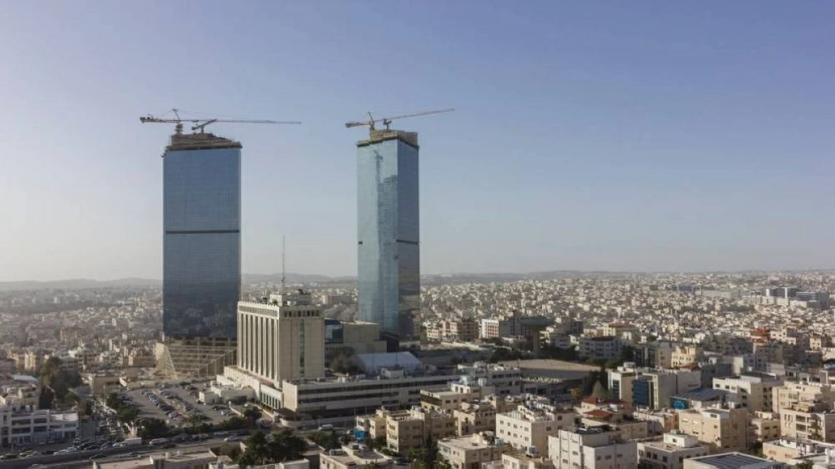The “Sixth Circle Towers”  project in Amman  (JT file)