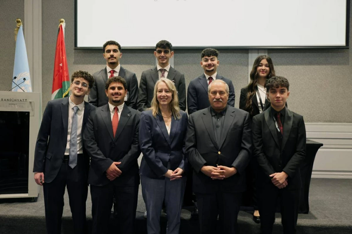 Concluding on Saturday, the three-day conference is a joint Jordanian–Palestinian student-led initiative that aims to equip participants with skills in dialogue, diplomacy, and decision-making (Photo courtesy of AQMUN)