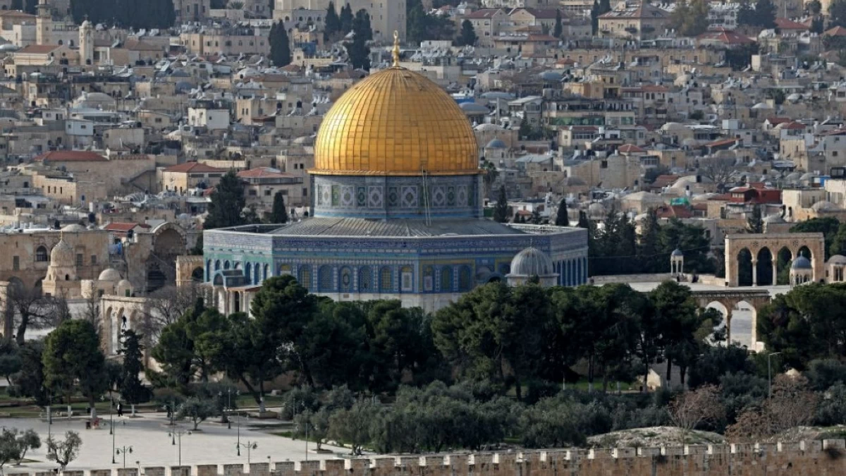 The Foreign Ministry on Monday condemns the ongoing violations and incursions by Israeli extremist settlers at Al Aqsa Mosque / Al Haram Al Sharif
(AFP photo)