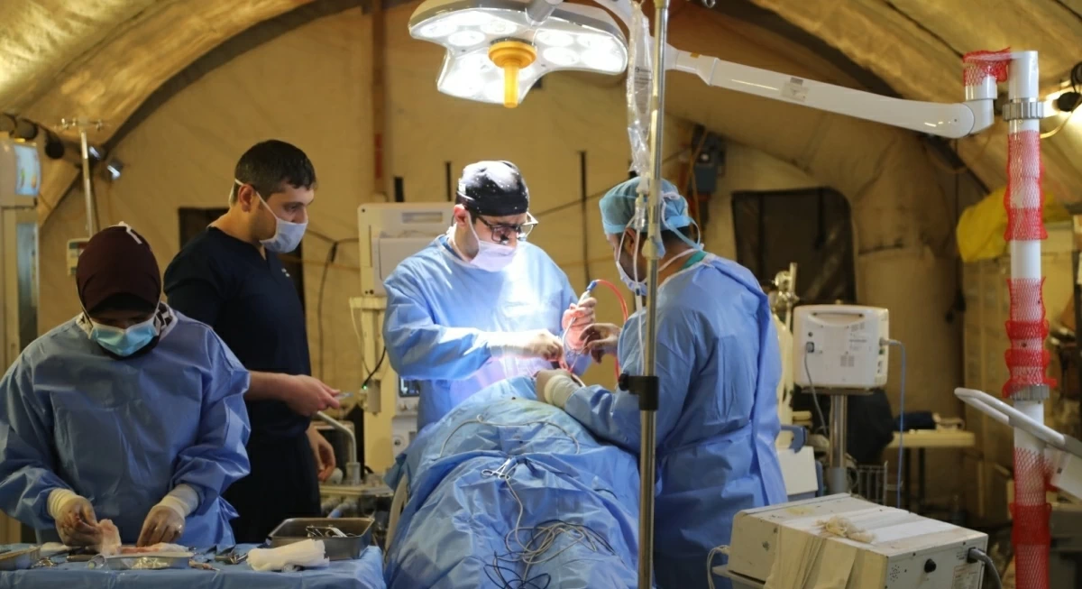 Jordanian field hospitals in northern and southern Gaza are maintaining critical medical services for residents, despite the difficult humanitarian conditions (JAF photo)