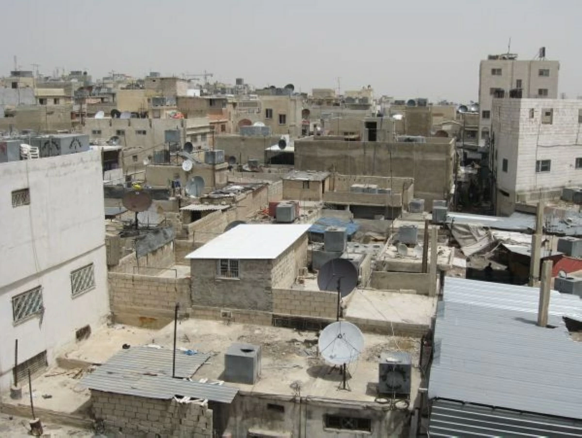 A general view of Al Wihdat Camp in eastern Amman (Photo courtesy of the Department of Palestinian Affairs)