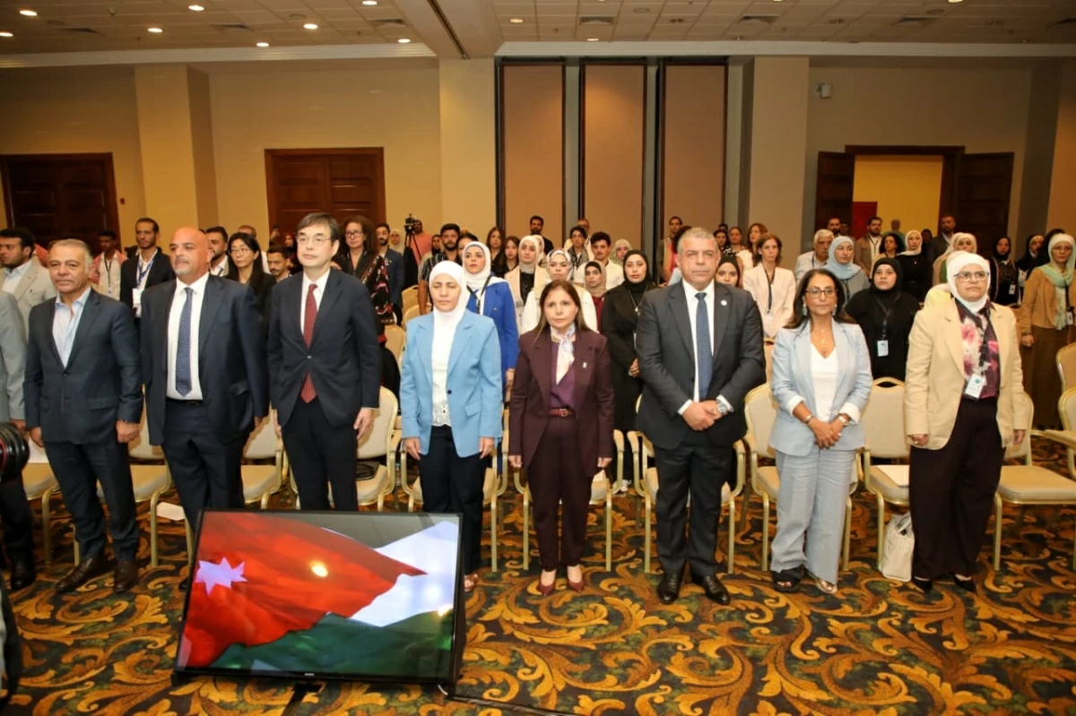 The Ministry of Digital Economy and Entrepreneurship, in partnership with the United Nations Development Programme (UNDP), the Japanese embassy and I-Dare for Sustainable Development, on Tuesday launches the "Reimagining the Jordan Valley: Creative Pathways Forum" 
(Photo by Ahmad Khleifat)