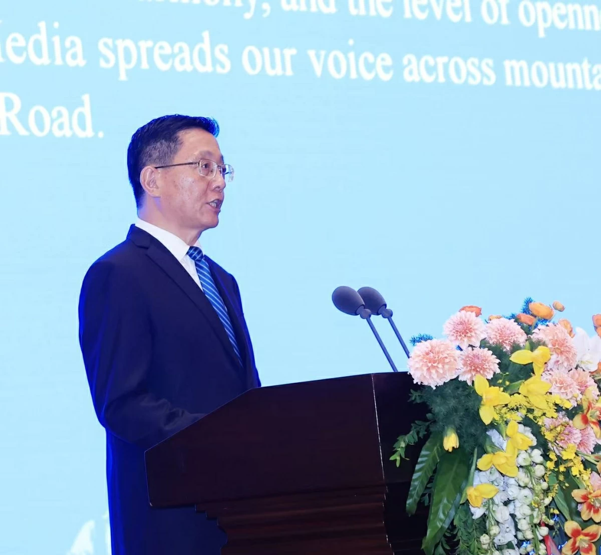 The two-day forum, hosted by People’s Daily, has drawn more than 200 representatives from 165 media outlets and organisations across 87 countries (Photo by Osama Alkafri)