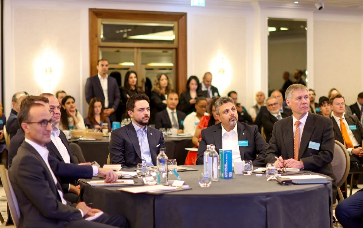 HRH Crown Prince Hussein attends on Monday the launch of the Jordan-UK Tech Connect Forum in London.(Photo courtesy of Royal Court)