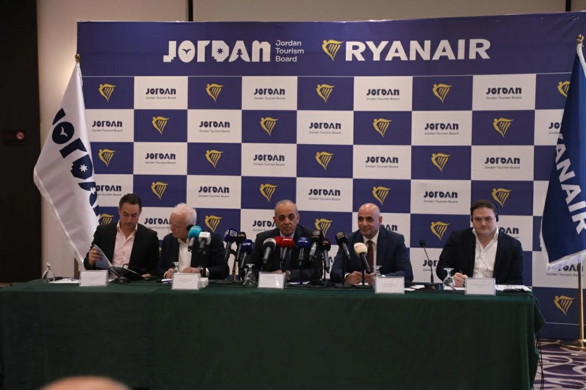 Ryanair announces the launch of its most extensive winter flight programme to Jordan, offering more than 300,000 seats across 18 routes connecting the Kingdom with 12 European countries (Petra photo)