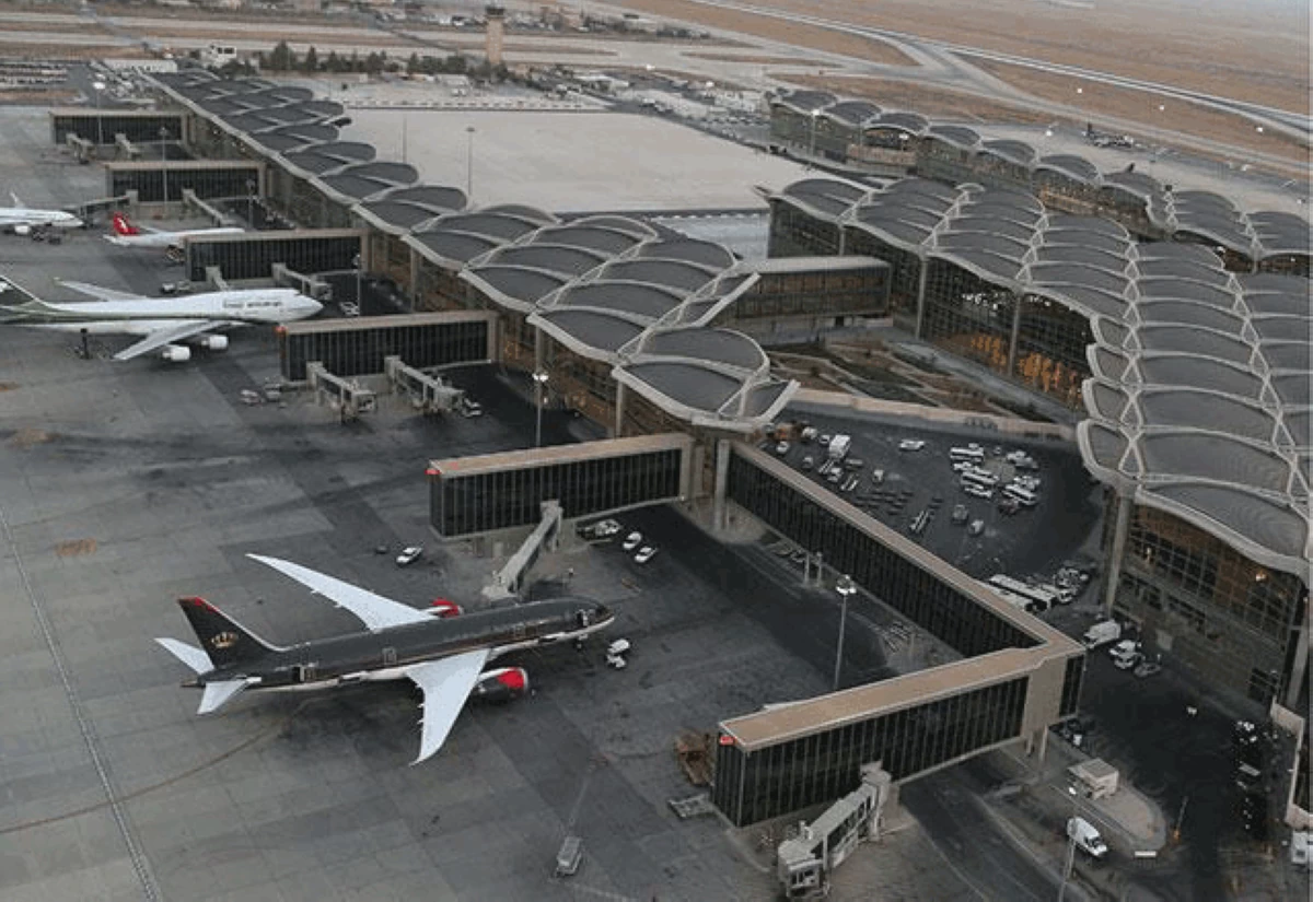 Queen Alia International Airport receives 8,138,748 passengers between January and October of 2025, marking a 9 per cent increase (JT file)
