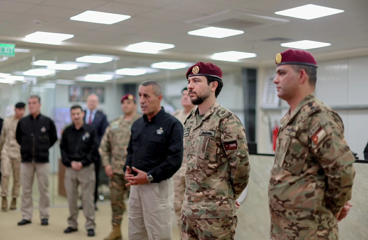 HRH Crown Prince Hussein, the Regent, inaugurates the Command-and-Control Room at the King Abdullah II Special Operations Training Centre (KASOTC) 

(Photos Courtesy of Royal Court)