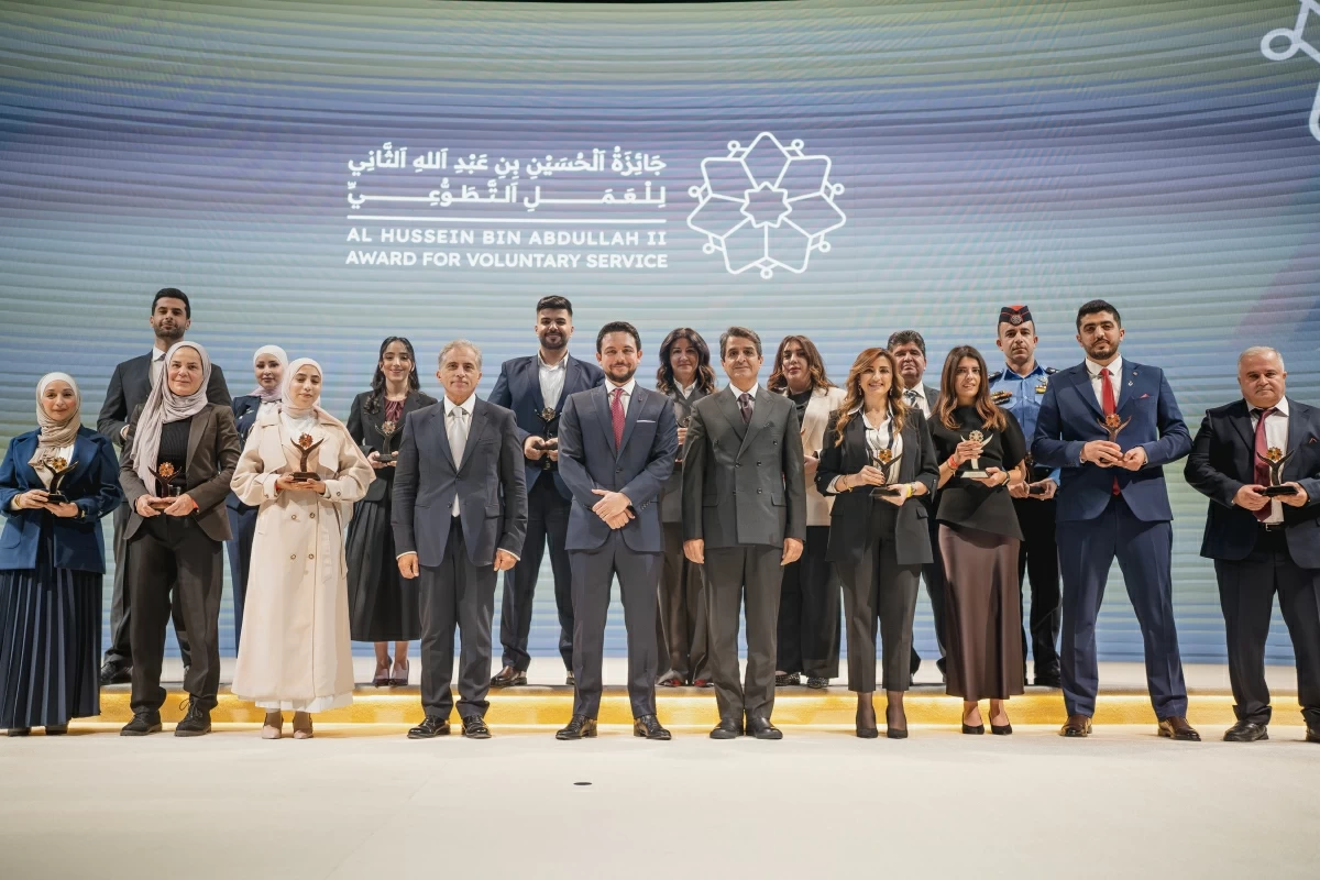 Crown Prince honours winners of Al Hussein bin Abdullah II Award for  Voluntary Service | Jordan Times