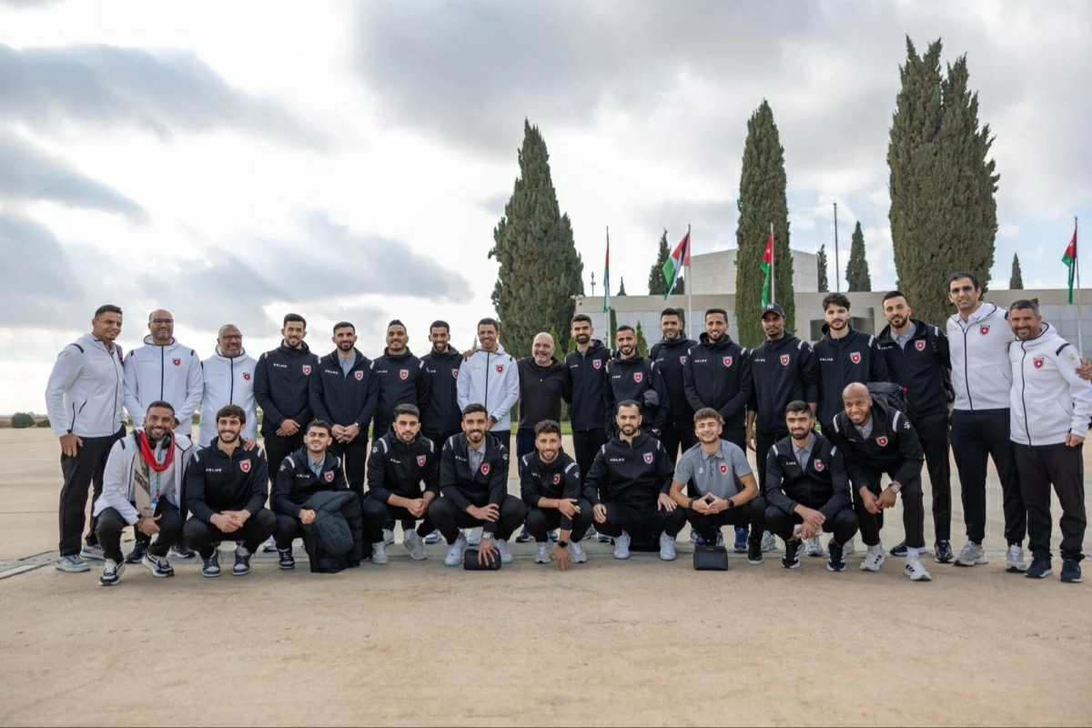 The Jordan national football team
(Photos courtesy of the Jordan Football Association (JFA))