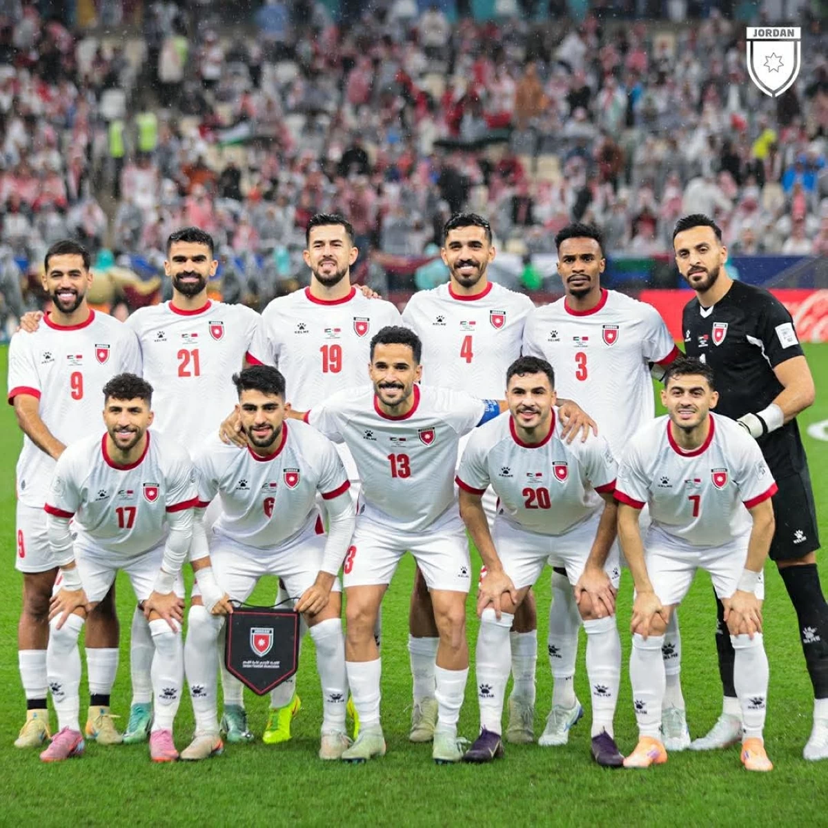 The Jordan national football team
(Photos courtesy of the Jordan Football Association (JFA))