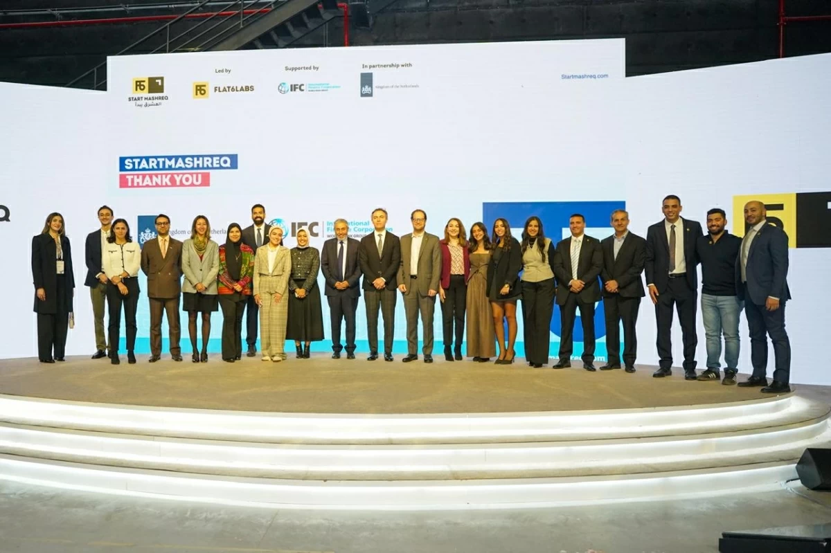 Flat6Labs, the Middle East and Africa’s leading entrepreneurial ecosystem builder, celebrates the conclusion of its StartMashreq Programme at the “StartMashreq Forum” in Amman (Photo courtesy of Flat6Labs)