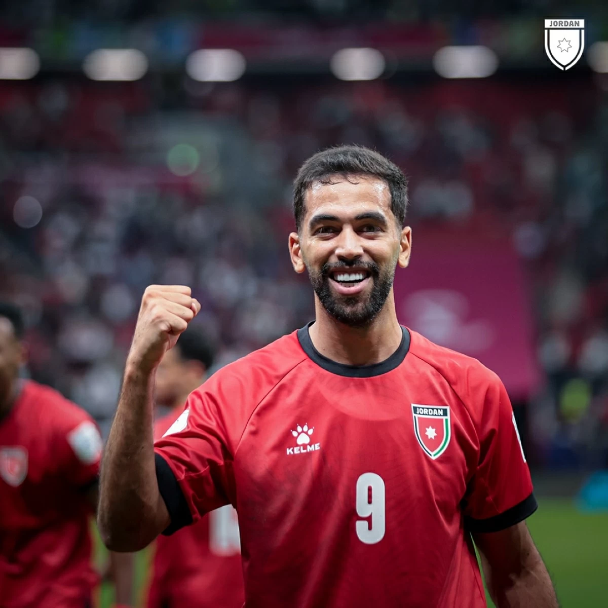 
The achievement represents a significant milestone in Ali Olwan’s international career and underscores the notable progress of the Jordan national football team (Photo courtesy of the Jordan Football Association)