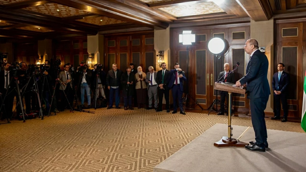 Deputy Prime Minister and Foreign Minister Ayman Safadi commends the strong and enduring partnership with the EU (Photo courtesy of Foreign Ministry)