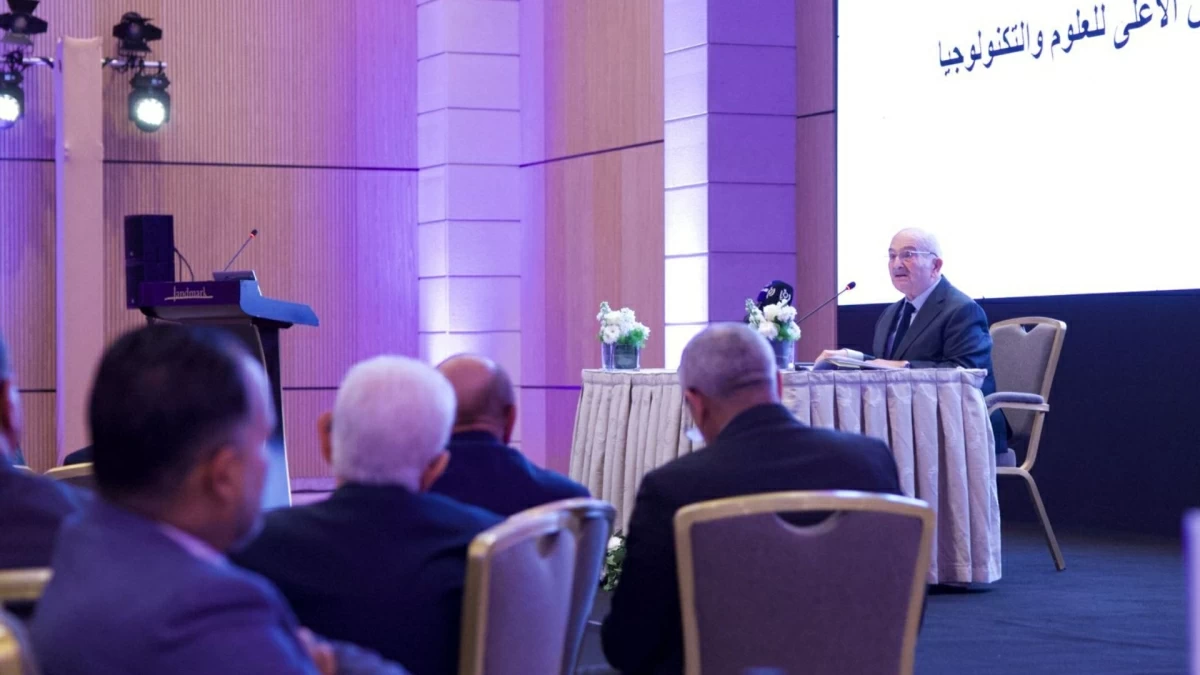 HRH Prince El Hassan Bin Talal, president of the Higher Council for Science and Technology, on Monday attends the launch of the ‘National Scientific Research Priorities (2026–2035)’ project (Petra photo)