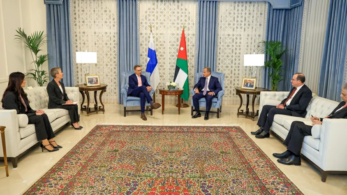 Hassan receives Finland president, stresses commitment to advance Amman-Helsinki relations 