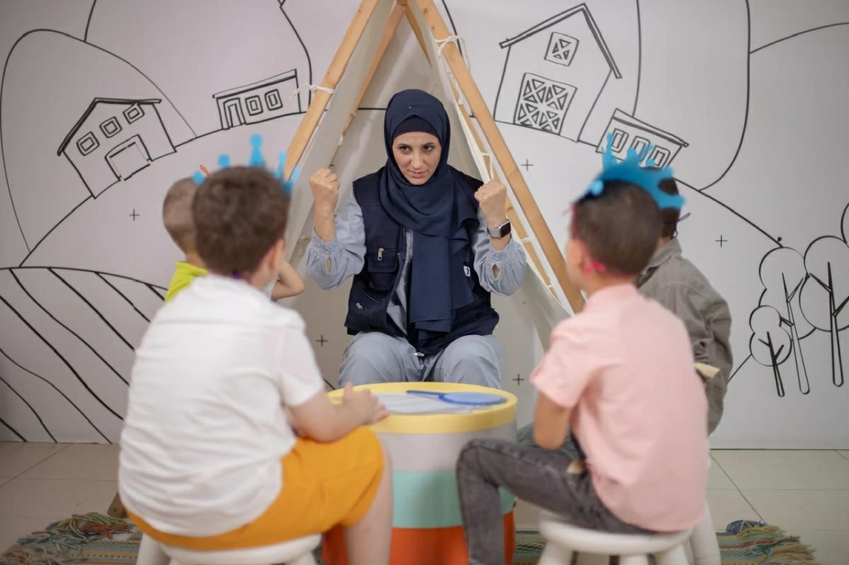 Under the renewed agreement, the Housing Bank continues to support the Jordan River Foundation’s Child Safety Programme, launched by Her Majesty Queen Rania in 1997 (JRF photo)