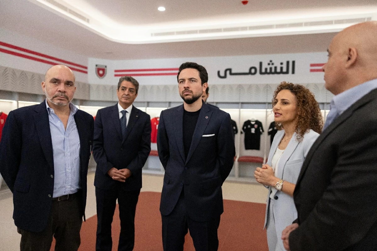 From HRH Crown Prince Hussein’s visit to the new Nashama Training Centre at Al Hussein Youth City (Photos courtesy of Royal Court)
