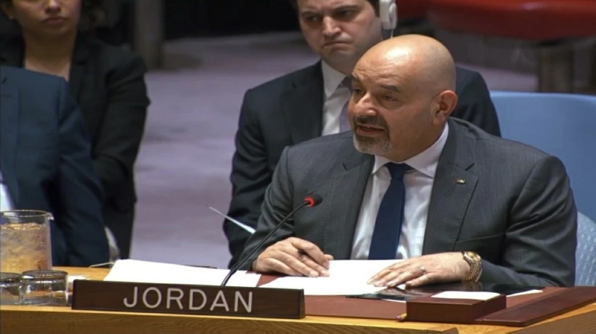 Jordan condemns Israeli violations, calls for two-state solution at UN Security Council session