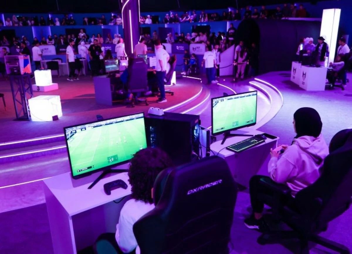 The event was held at King Hussein Business Park, inside the “ARC” gaming dome, with the participation of around 400 Jordanian players (Al Rai photo)