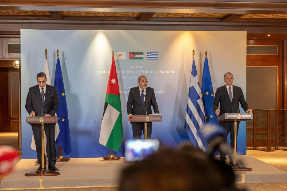 Jordan, Cyprus and Greece discuss cooperation at trilateral summit