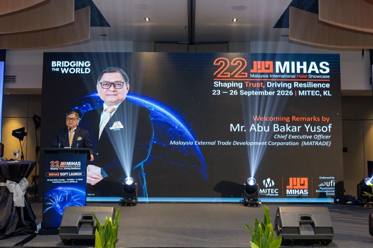 As the world’s most established Halal trade platform, MIHAS 2026 will take place from 23 to 26 September 2026 at the Malaysia International Trade and Exhibition Centre (MITEC), Kuala Lumpur (Photo courtesy of MIHAS)