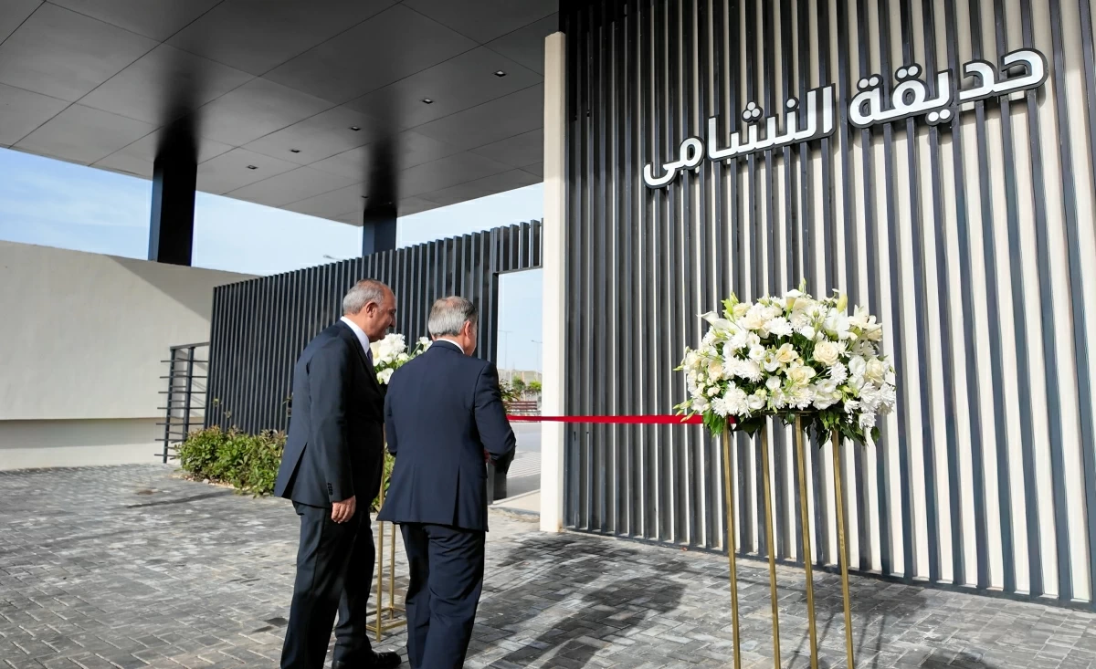Prime minister Al Nashama Park in Amman’s the Marj Al Hamam