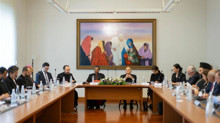 HRH Prince Hassan, accompanied by HRH Princess Sarvath El Hassan, concludes a visit to Rome and the Vatican City, during which he participated in a series of intellectual, religious, diplomatic and scientific meetings (Petra photo)