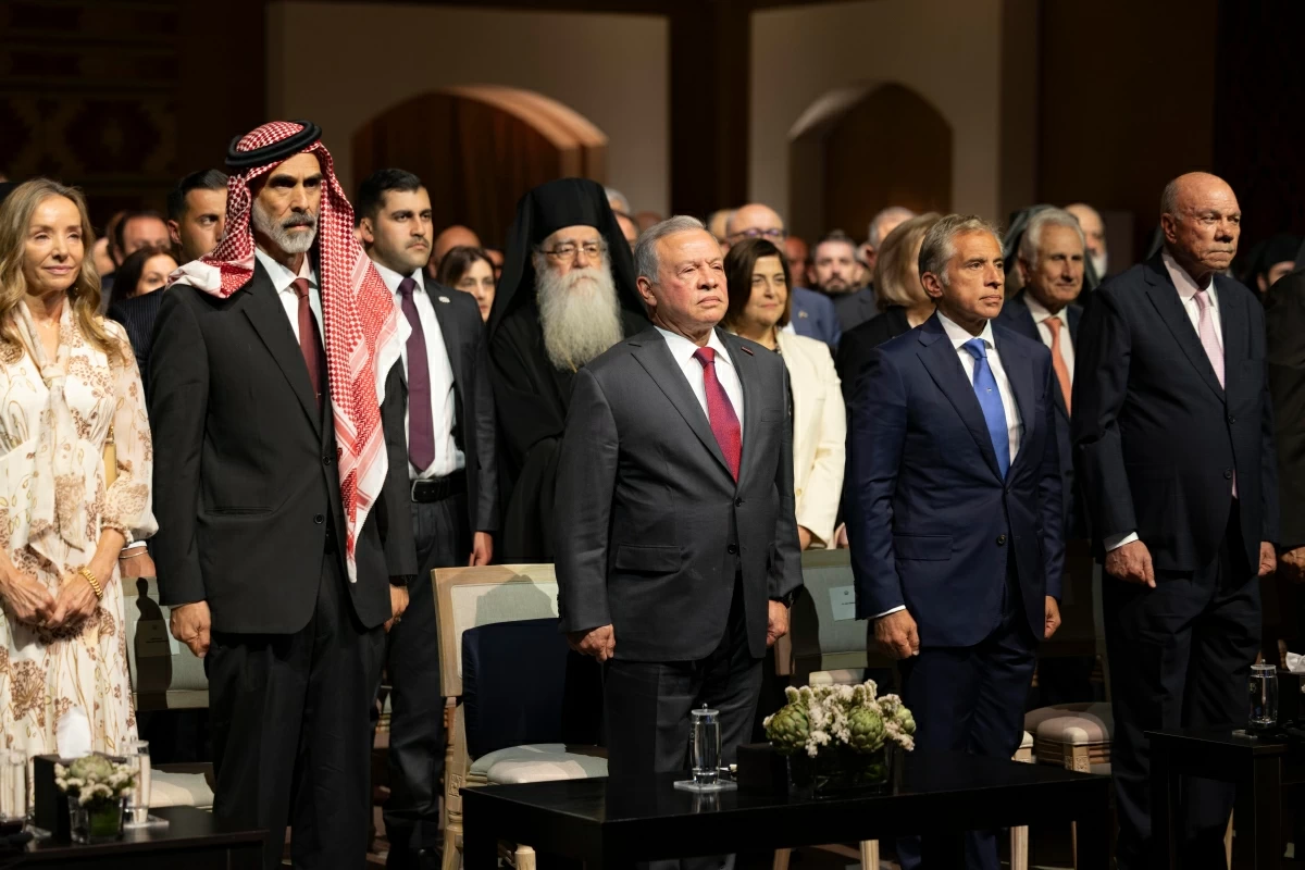 King inaugurates Baptism Site International Orthodox University