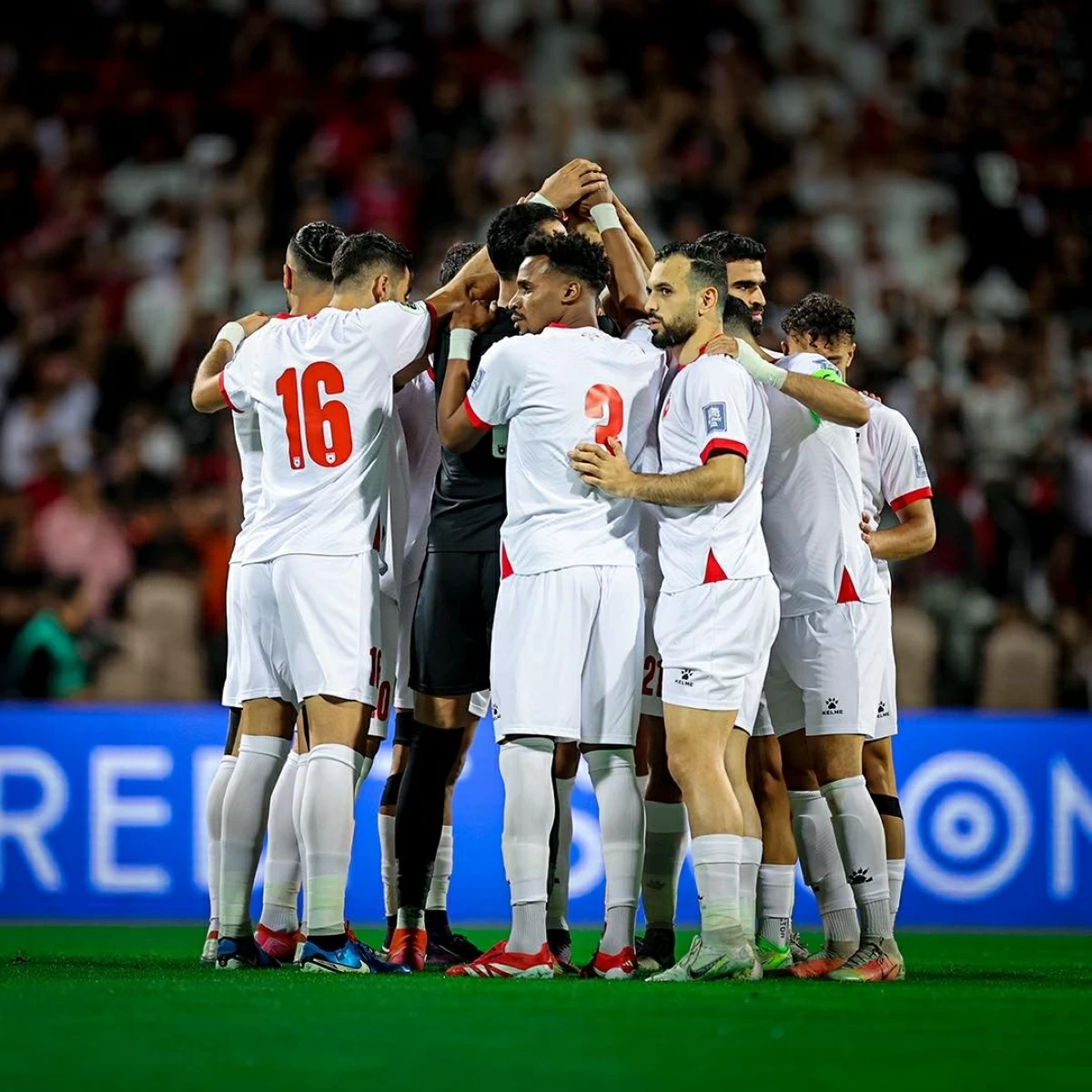 Jordan’s squad combines domestic league talent with overseas experience (Jordan Football Association photo)