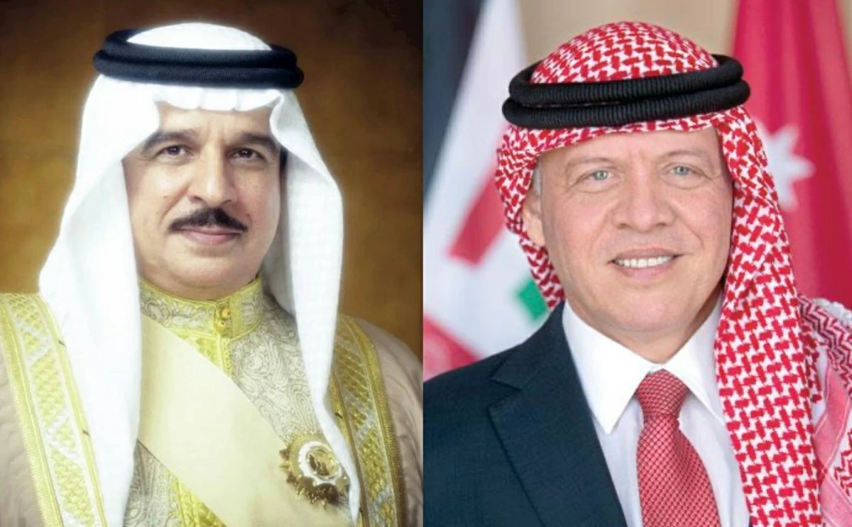 King receives phone call from Bahrain monarch