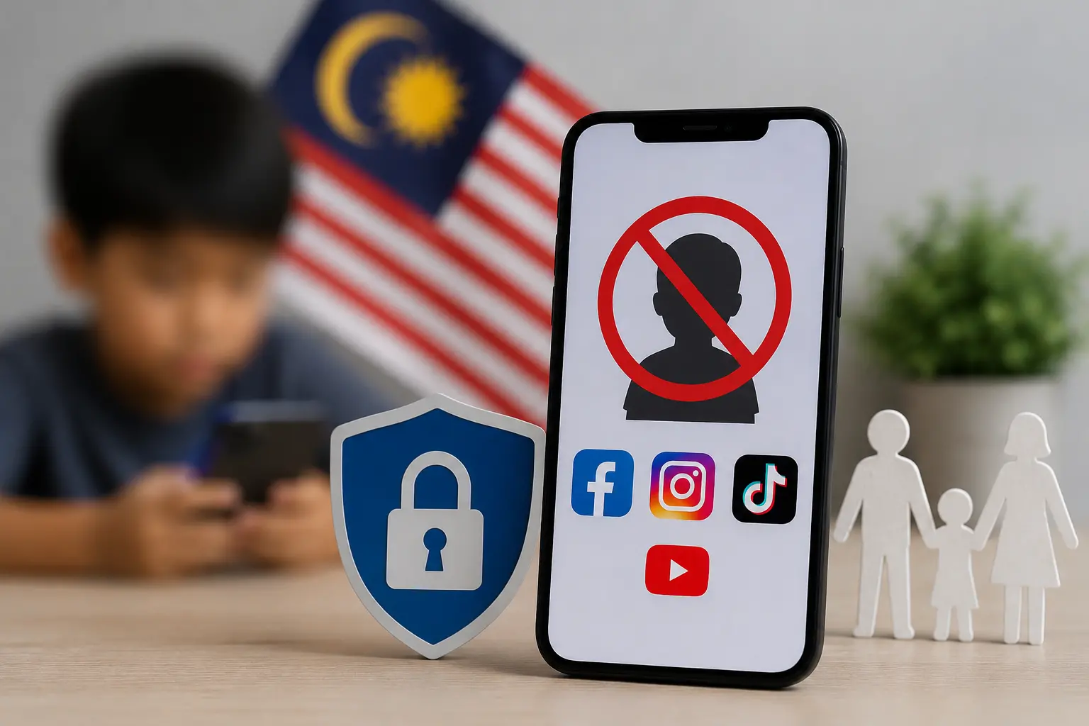 Malaysia on Monday began enforcing rules barring millions of children younger than 16 from owning social media accounts, joining a global effort to tighten online safety protections for young users
(AFP photo)
