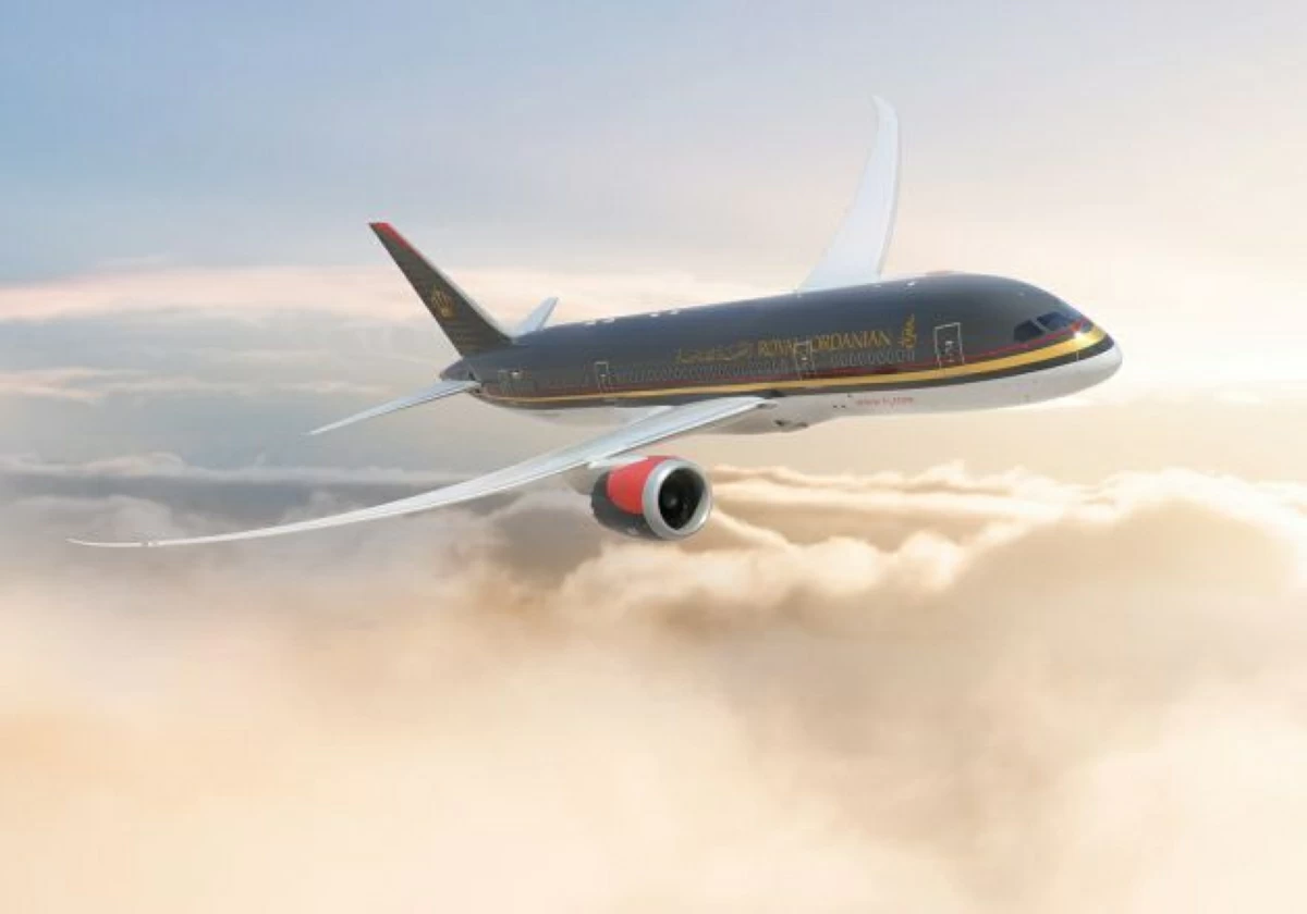 Chairman of the Board of Commissioners of the Civil Aviation Regulatory Commission Daifallah Farajat says on Tuesday that 42,273 aircraft transit Jordanian airspace during the January-May period of 2026 (Royal Jordanian photo)