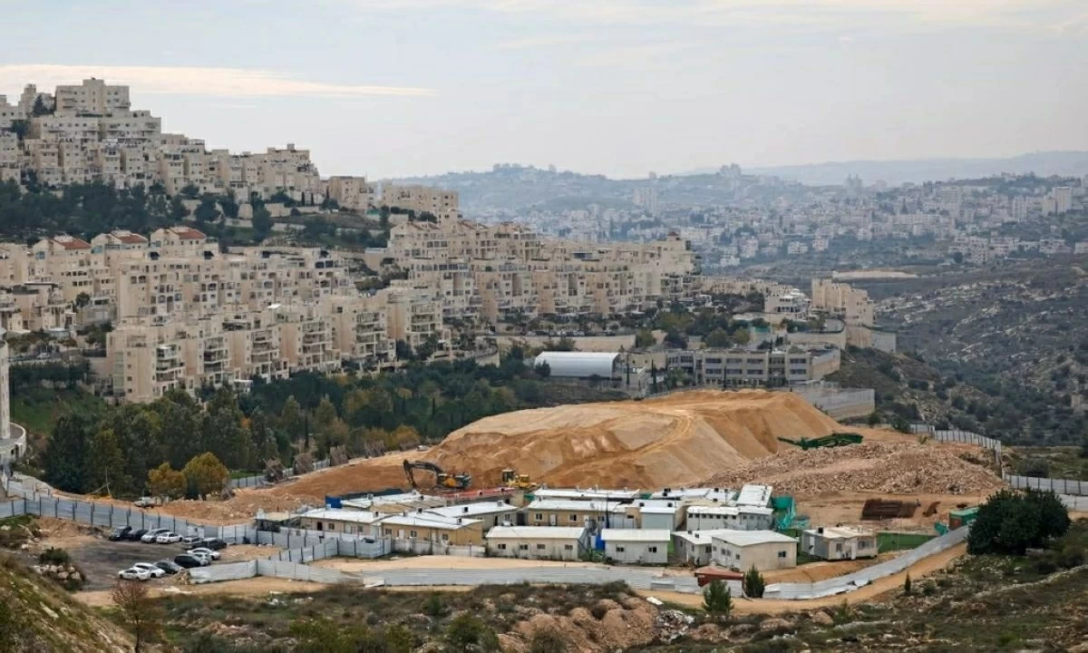 View of Israeli settlement of Har Homa in the Israel-annexed East Jerusalem, with the West Bank city of Bethlehem in the background on right (AFP/Getty Images)