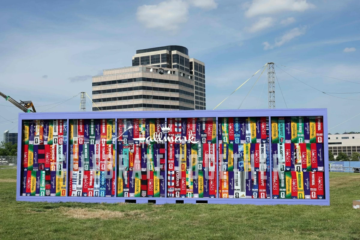 A general view of construction of the Fanfest as Kansas City prepares to host the FIFA World Cup 2026 on June 03, 2026 in Kansas City, Missouri (AFP photo)