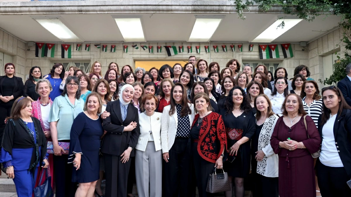 HRH Princess Basma Bint Talal on Wednesday sponsors a ceremony marking the 70th anniversary of the National Federation of Young Women’s Christian Associations (YWCA) in Jordan (Petra photo)