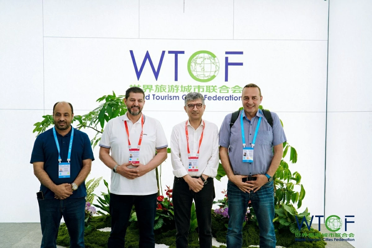  Commissioner for Tourism and Youth Affairs Thabet Nabulsi participated in the World Tourism Cities Federation event in Beijing, China, heading a delegation from the Aqaba Special Economic Zone Authority (Photo courtesy of ASEZA)
