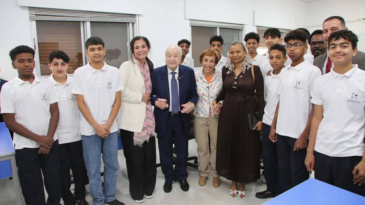 HRH Princess Basma on Tuesday launches the renovated Knowledge Station at the Umm Al Hussein Orphanage (Petra photo)