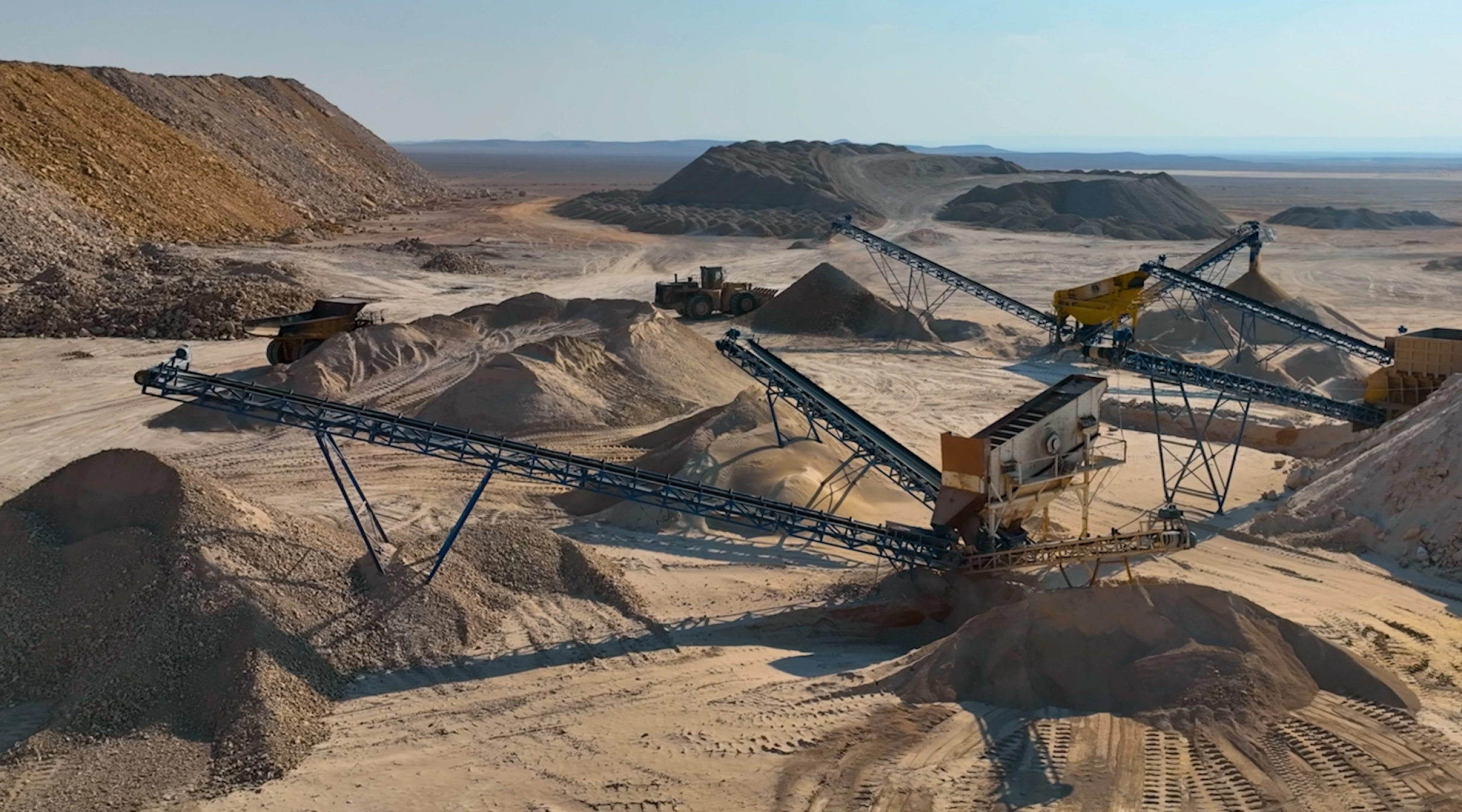 Production sites of the Jordan Phosphate Mines Company (JPMC) in Al Shediyeh (JPMC photo)