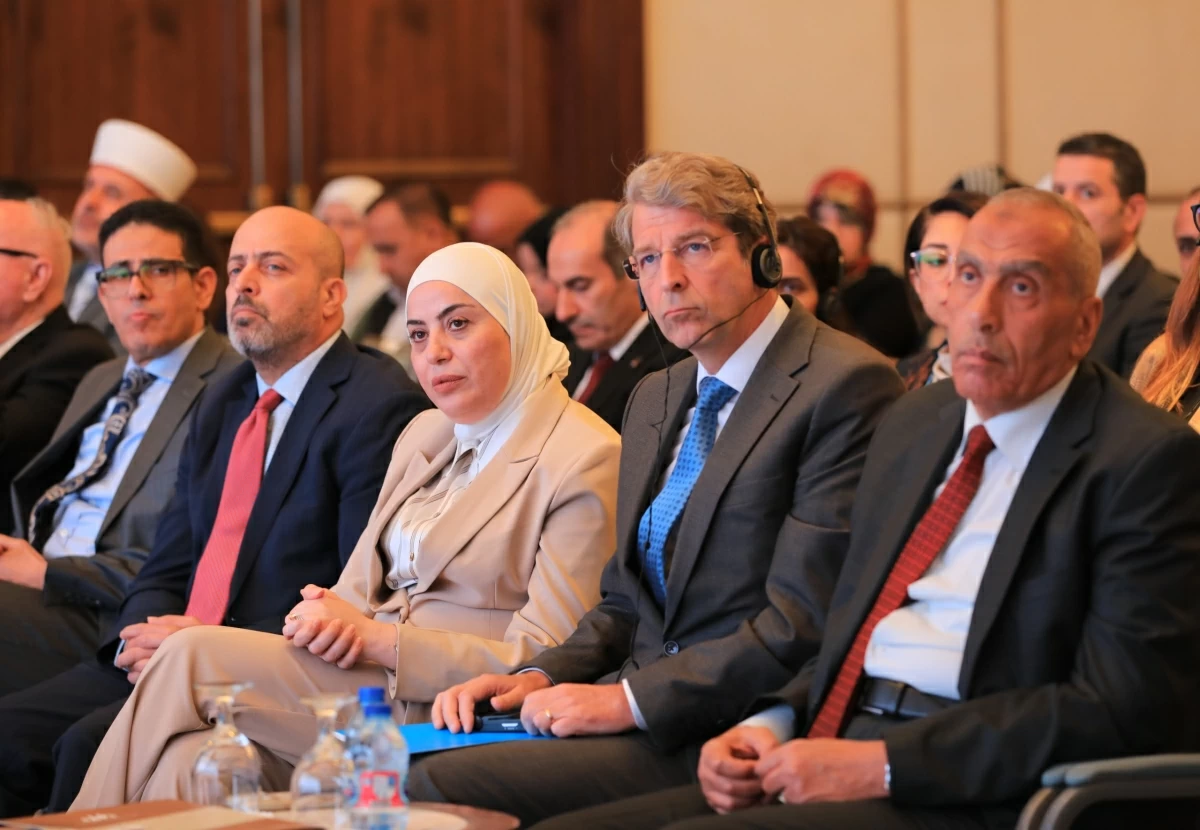 Minister of Social Development Wafaa Bani Mustafa on Monday launches the National Multi-Sectoral Action Plan for the Prevention of and Response to Child Protection Issues, Family Violence, and Violence against Women and Girls (2026–2030) (Provided photo)