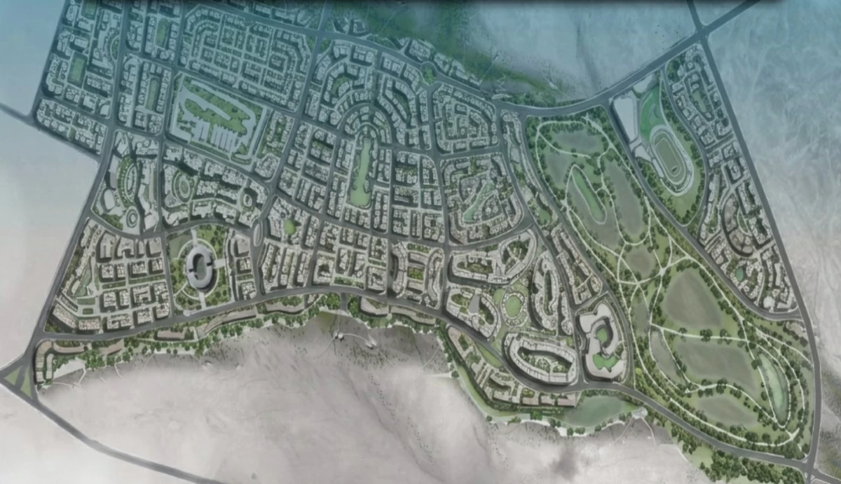 The 1,000-dunum park will feature water bodies as its primary element, alongside green spaces and picnic areas, and will be planted with various native trees and plants suited to the local climate (JT file)