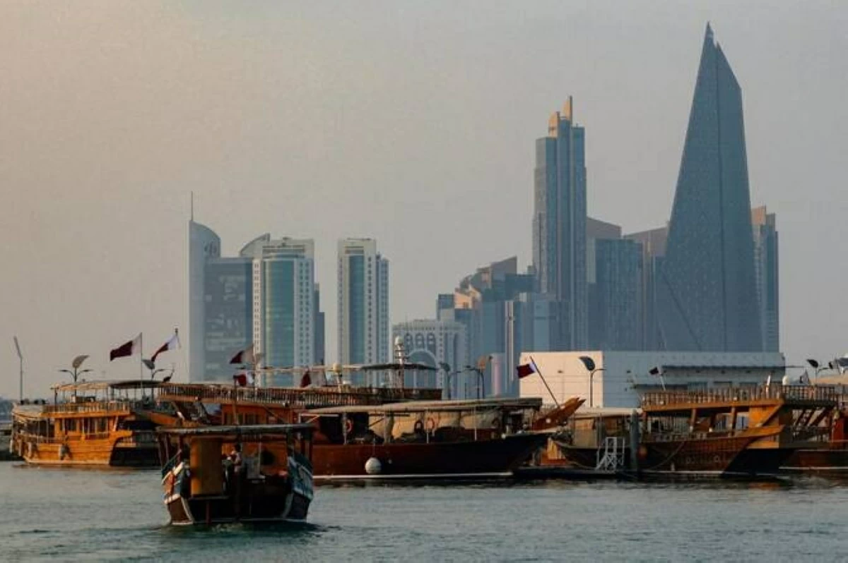 US and Iran negotiators made "positive progress" during indirect talks in Doha, Qatar's foreign ministry spokesman said (AFP photo)