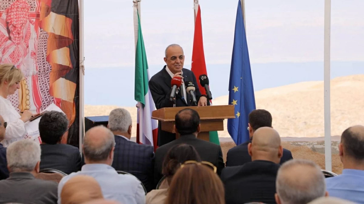 Jordan on Thursday launches the implementation phase of a European Union-funded project to support social and economic recovery and promote sustainable local development by improving the archaeological site of Machaerus (Petra photo)
