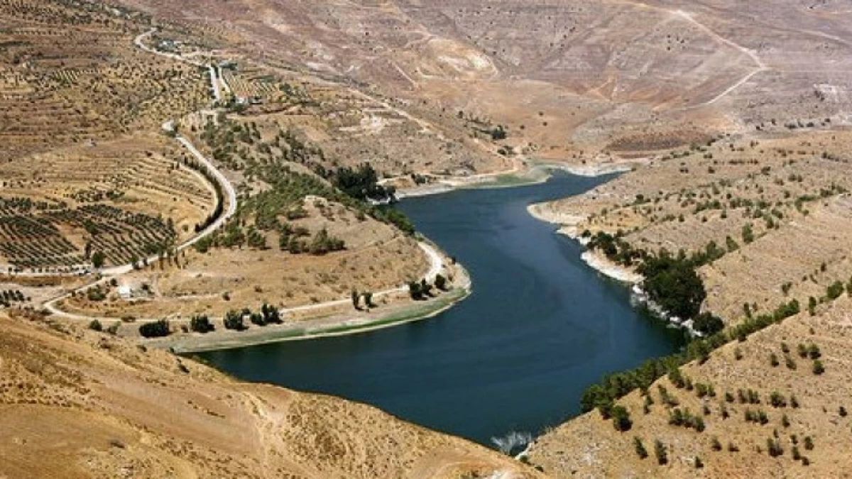 A photo of the King Talal Dam, located in Jerash Governorate in the Tal Rumman Heights area, 50 kilometres north of Amman  (JT file)