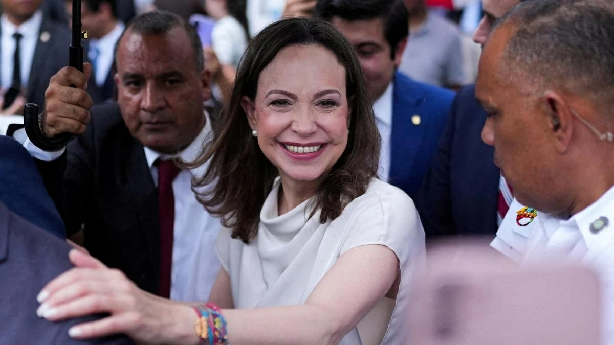 Venezuelan Opposition leader Maria Corina Machado (AFP photo)