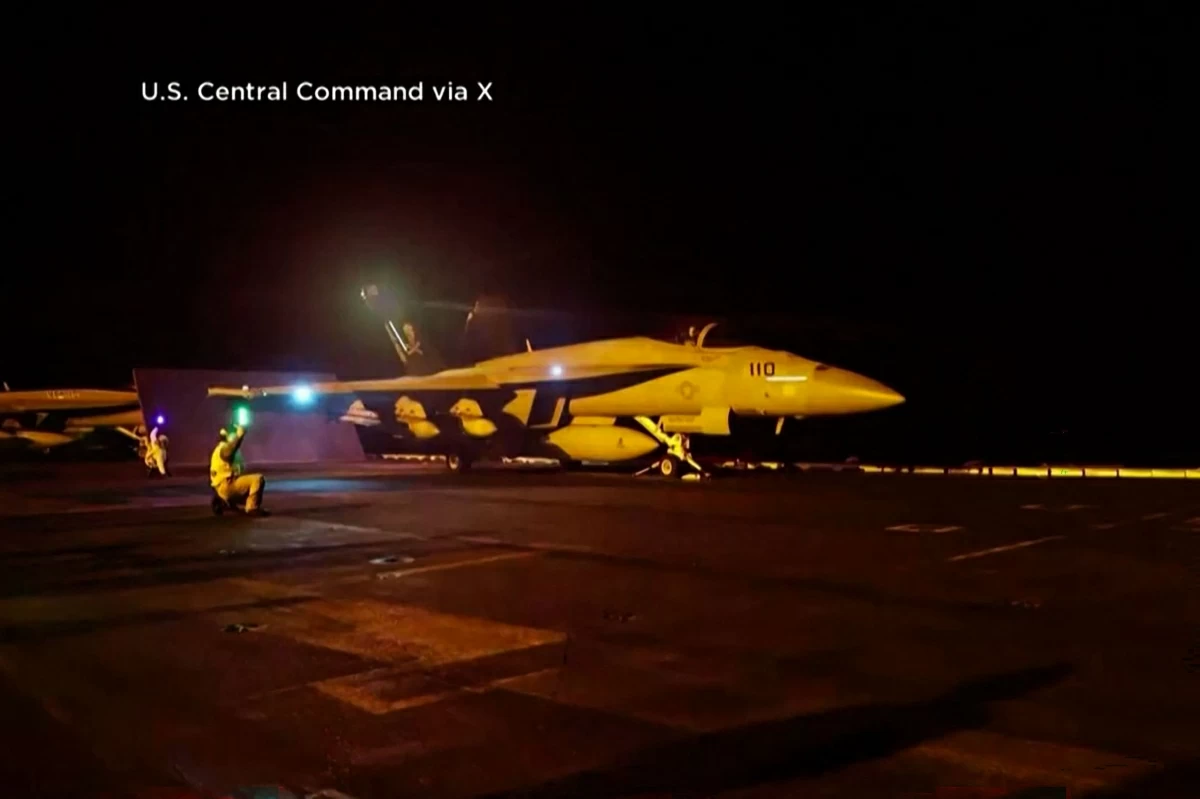 This screen grab made on July 18, 2026 from handout video footage released by the US Central Command (CENTCOM) on July 17, 2026 shows what the US military says is the latest wave of precision strikes on strategic Iranian military sites (AFP photo